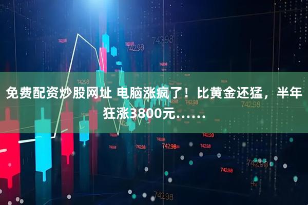 免费配资炒股网址 电脑涨疯了！比黄金还猛，半年狂涨3800元……